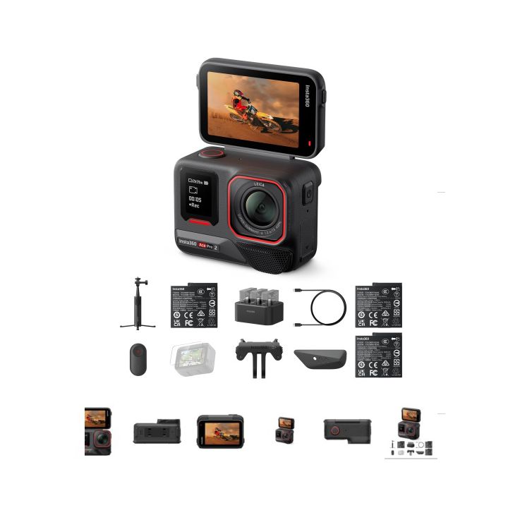 מצלמת אקסטרים Insta360 AcePro2 Creator Bundle