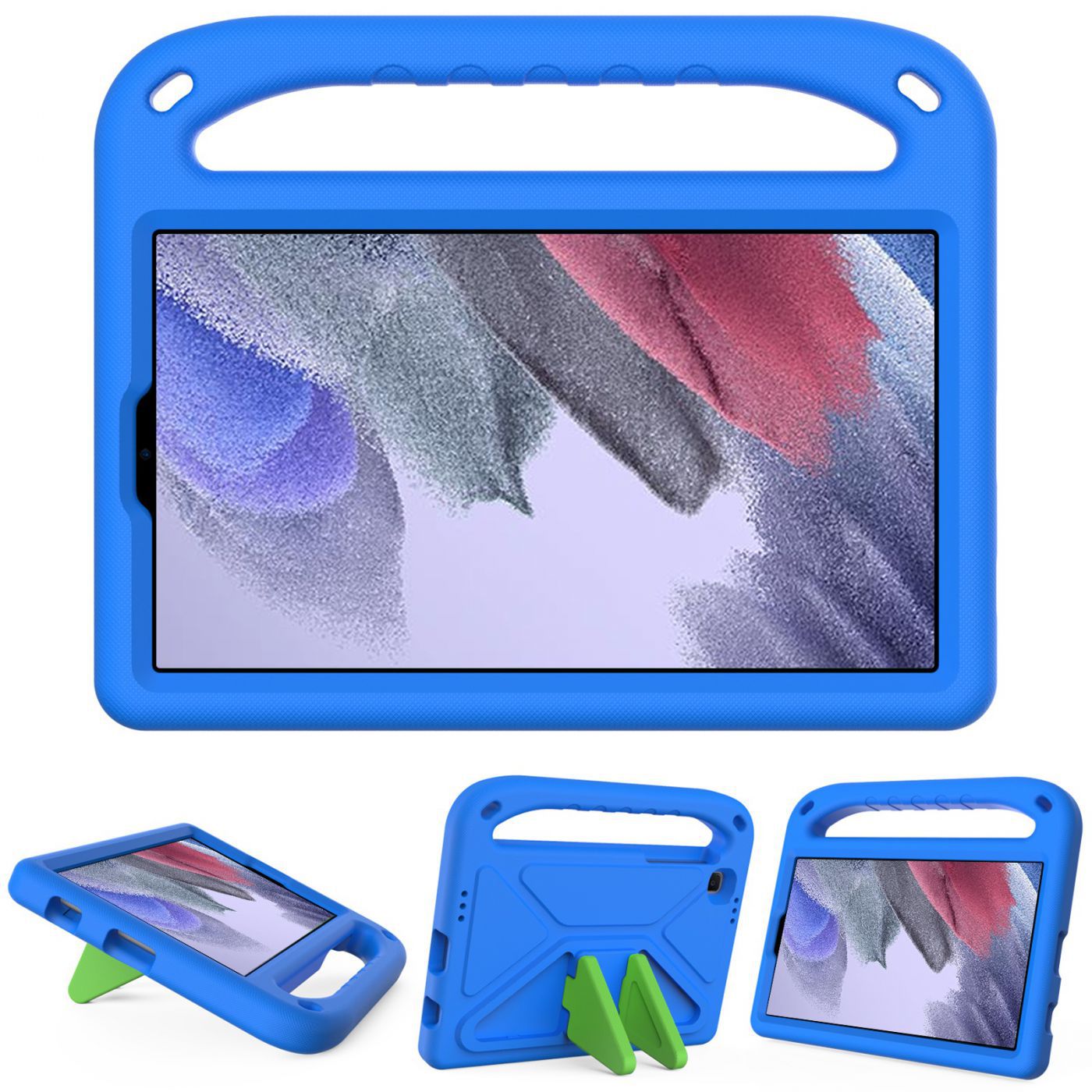 עם כיסוי בצבע כחול ואוזניות אלחוטיות TABTAB KIDS